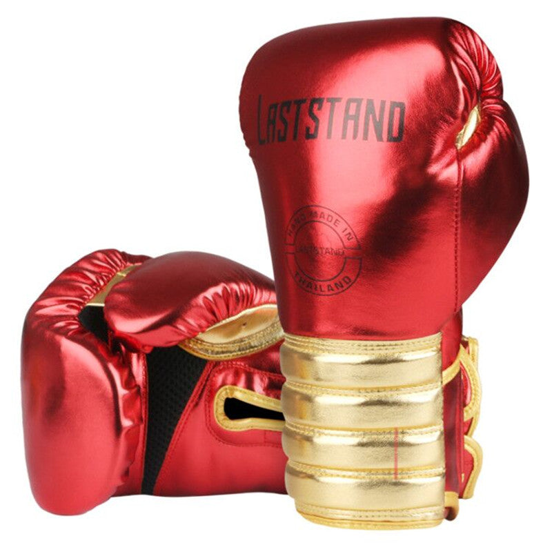 Metal  Boxing Gloves Male Muay Kickboxing MMA Thai Free Fight