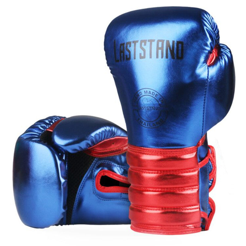 Metal  Boxing Gloves Male Muay Kickboxing MMA Thai Free Fight