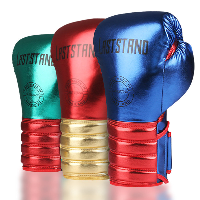 Metal  Boxing Gloves Male Muay Kickboxing MMA Thai Free Fight