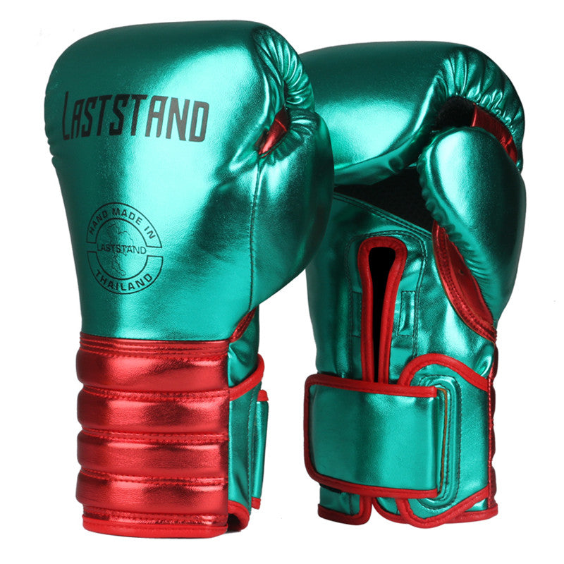 Metal  Boxing Gloves Male Muay Kickboxing MMA Thai Free Fight